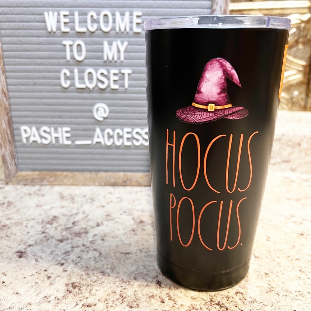RAE DUNN HOCUS POCUS Insulated Stainless Steel Tumbler NWT